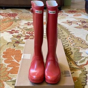 Hunter Original Tall Women’s Rain Boots - Size 10